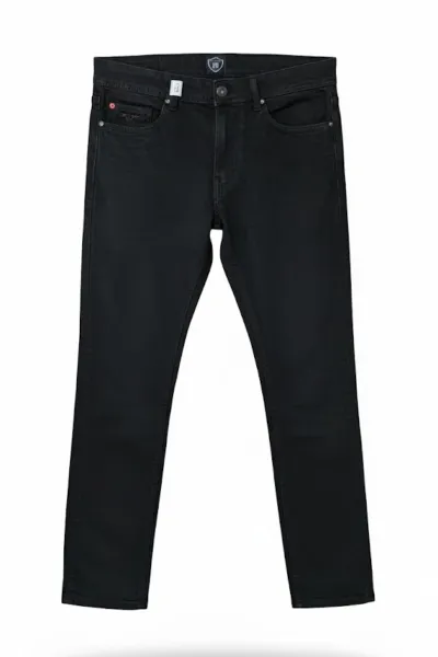 Classic Black Slim Fit Denim Jeans